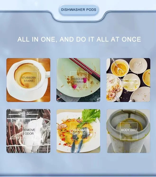 Eco-Friendly Grease-Cutting Dishwasher Pods